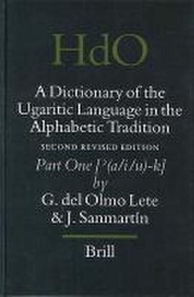 A Dictionary of the Ugaritic Language in the Alphabetic Tradition (2 Vols)