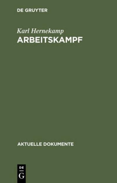 Arbeitskampf