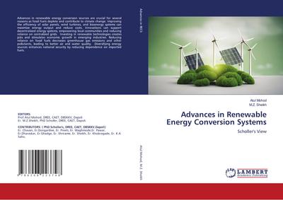 Advances in Renewable Energy Conversion Systems