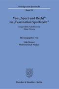 Von ’Sport und Recht’ zu ’Faszin