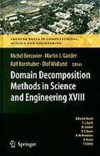 Domain Decomposition Methods in Science and Engineering XVIII