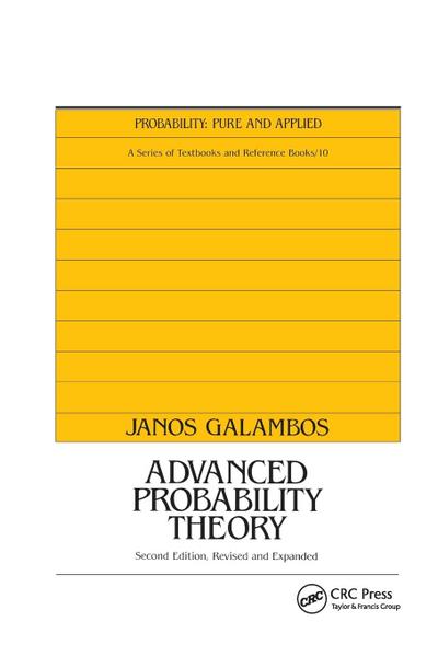 Advanced Probability Theory, Second Edition