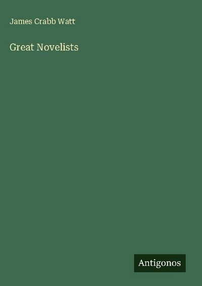 Great Novelists