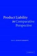 Product Liability in Comparative Perspective