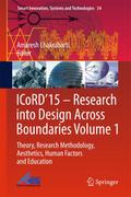 ICoRD15 - Research into Design Across Boundaries Volume 1