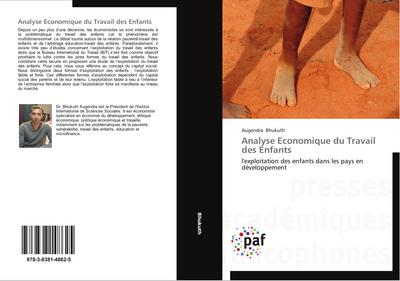 Analyse Economique du Travail des Enfants