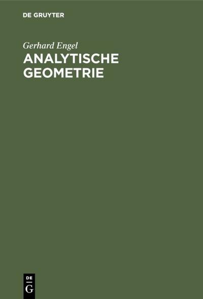 Analytische Geometrie