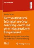 Datenschutzrechtliche Zulässigkeit von Cloud-Compu
