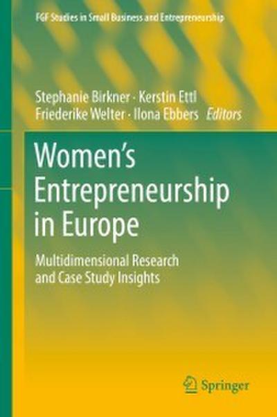 Women’s Entrepreneurship in Europe