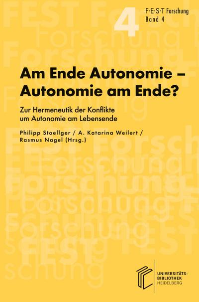 Am Ende Autonomie - Autonomie am                                                  Ende?