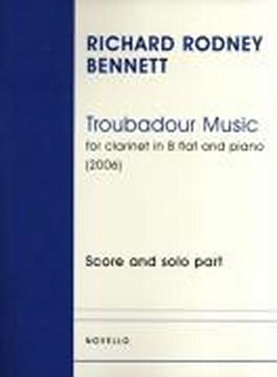 Troubadour Music: For Clarinet in B Flat and Piano (2006)