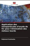 Application des nanoparticules d’oxyde de fer pour l’élimination des métaux lourds