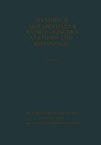 Handbuch der speziellen pathologischen Anatomie und Histologie