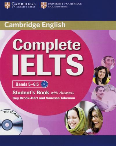 Complete IELTS, Bands 5-6.5 Student’s Book with answers and CD-ROM