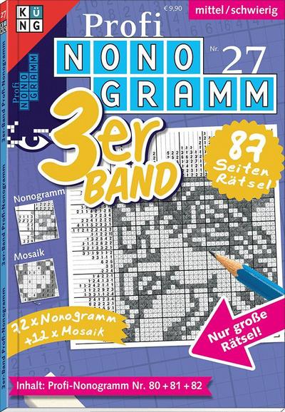 Profi-Nonogramm 3er-Band Nr. 27