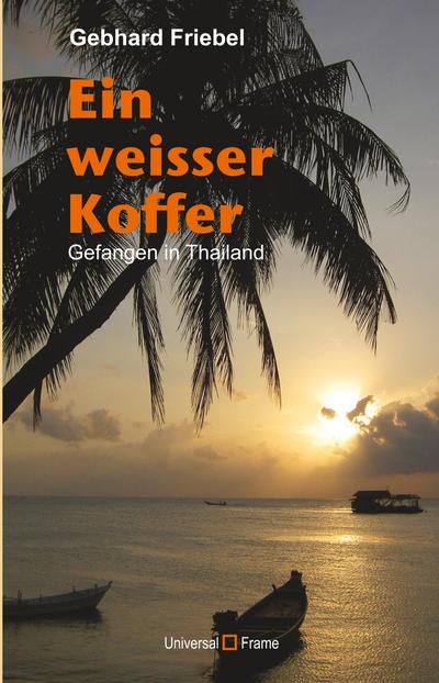 Ein weisser Koffer