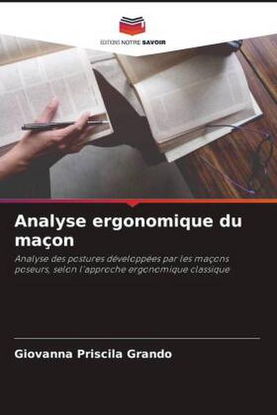 Analyse ergonomique du maçon
