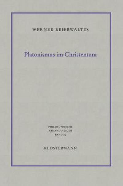 Platonismus im Christentum