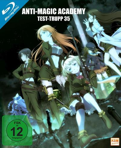 Anti Magic Academy: Test-Trupp 35  (BR) Gesamtedition: Episode 01-12, 3Disc