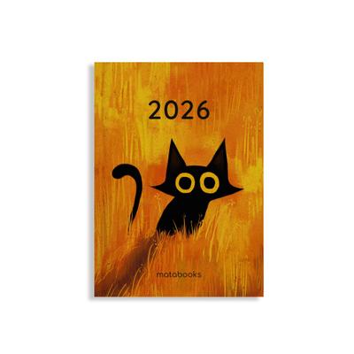matabooks - A6 Kalender Samaya 2026 Farbe: Golden Hour (DE/EN)