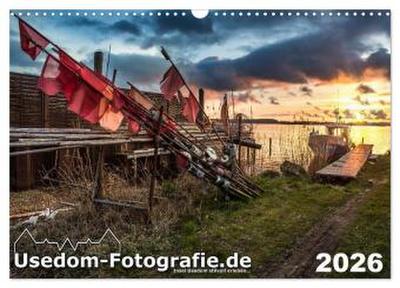 Usedom-Fotografie.de (Wandkalender 2026 DIN A3 quer), CALVENDO Monatskalender