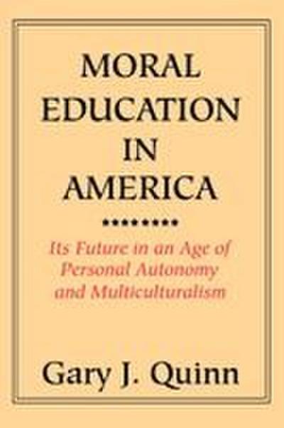 Moral Education in America