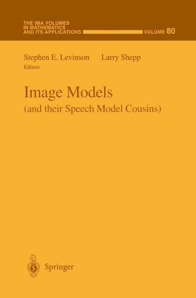 Image Models (and their Speech Model Cousins)