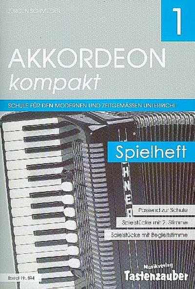 Akkordeon kompakt Band 1 - Spielheftfür Akkordeon