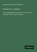 Pensées de J. Joubert