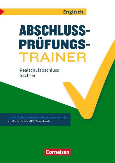 Abschlussprüfungstrainer Englisch - Sachsen 10. Schuljahr - Realschulabschluss