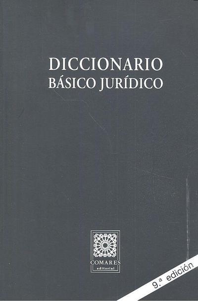 Diccionario básico jurídico
