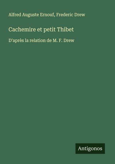 Cachemire et petit Thibet