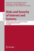 Risks and Security of Internet and Systems