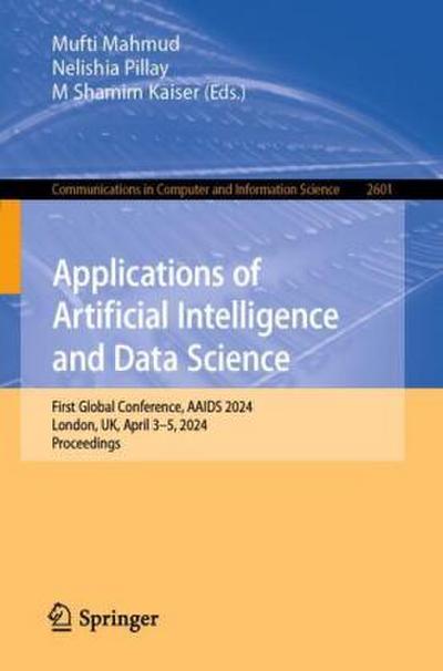Applications of Artificial Intelligence and Data Science