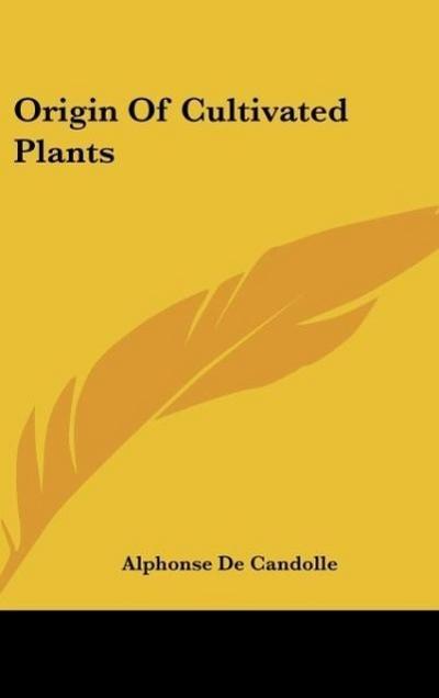 Origin Of Cultivated Plants