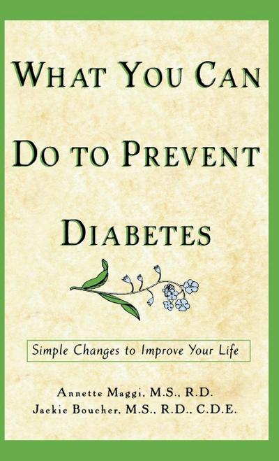 What You Can Do to Prevent Diabetes