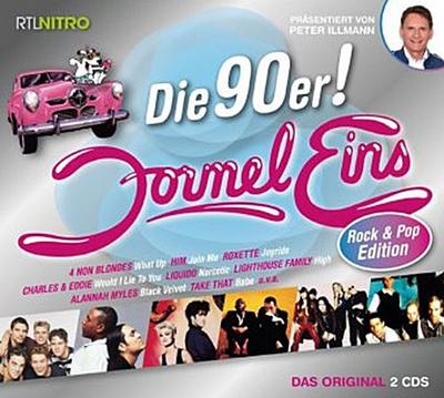 Formel Eins - Die 90er! Rock & Pop Edition, 2 Audio-CDs