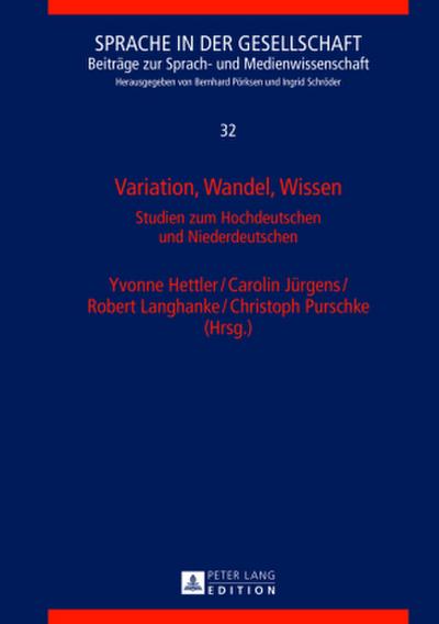 Variation, Wandel, Wissen