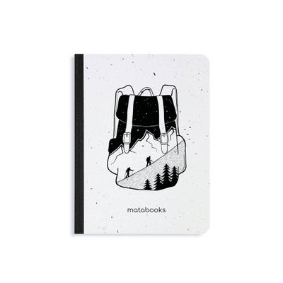 matabooks - Nachhaltige Notizbücher A6 Samenbuch "Backpack"