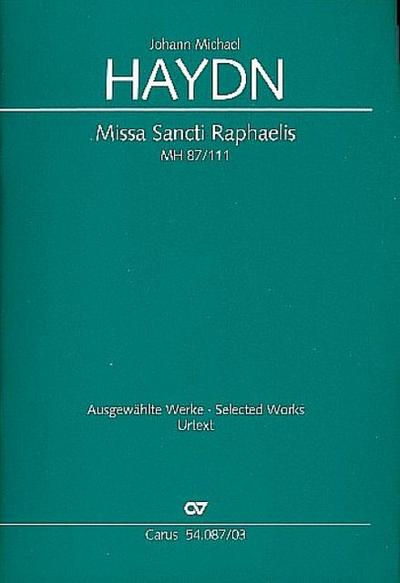Missa Sancti Raphaelis (Klavierauszug)