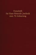 Festschrift für Hans-Heinrich Jescheck zum 70.Gebu