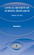 Annual Review of Nursing Research, Volume 29, 2012