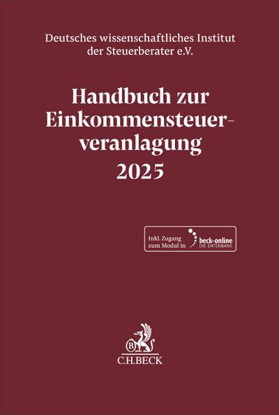 Handbuch zur Einkommensteuerveranlagung 2025. ESt 2025