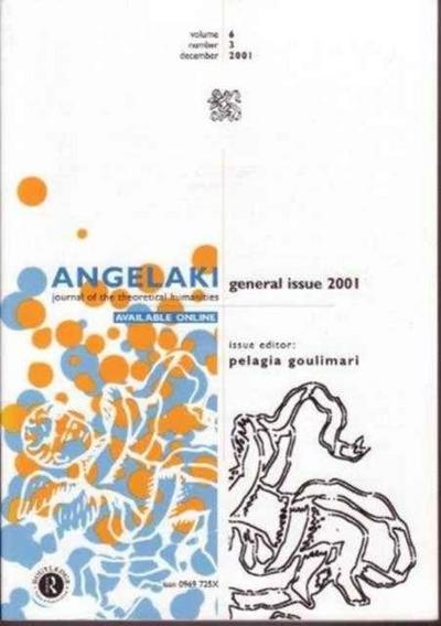 Angelaki V 6 Number 3