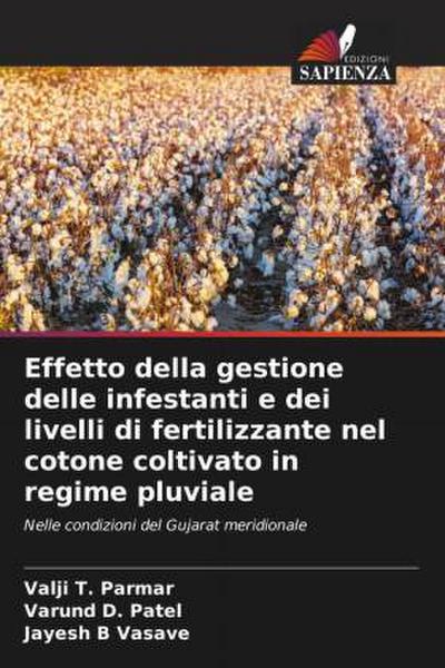 Effetto della gestione delle infestanti e dei livelli di fertilizzante nel cotone coltivato in regime pluviale