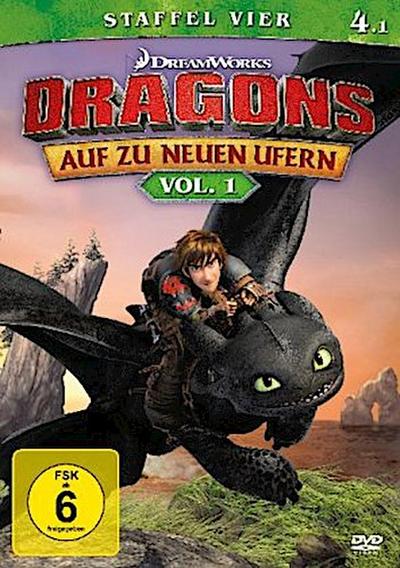 Dragons - Auf zu neuen Ufern. Staffel.4.1, 1 DVD