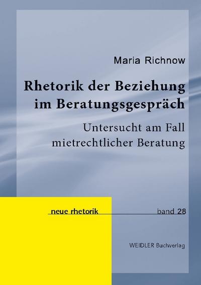 Rhetorik der Beziehung im Beratungsgespräch