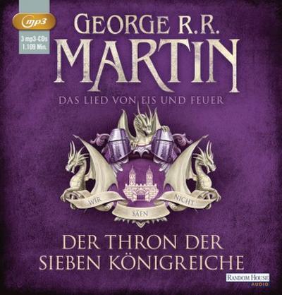 Das Lied von Eis und Feuer - Der Thron der Sieben Königreiche,3 Audio-CD, 3 MP3