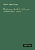 Schicksal und Gottheit bei Homer: Eine homerische 