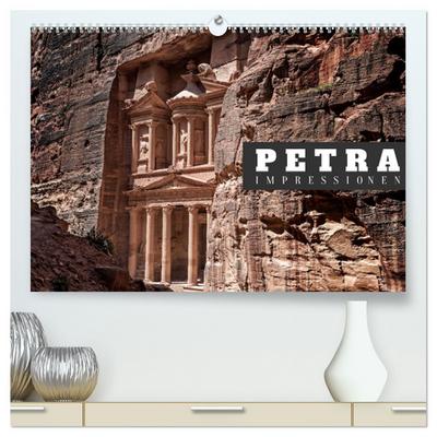 Petra Impressionen (hochwertiger Premium Wandkalender 2026 DIN A2 quer), Kunstdruck in Hochglanz
